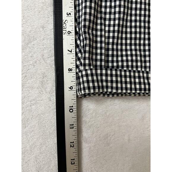 J. Crew Shorts Mens Size 29W Rivington Checkered Black White Cotton - Picture 6 of 8